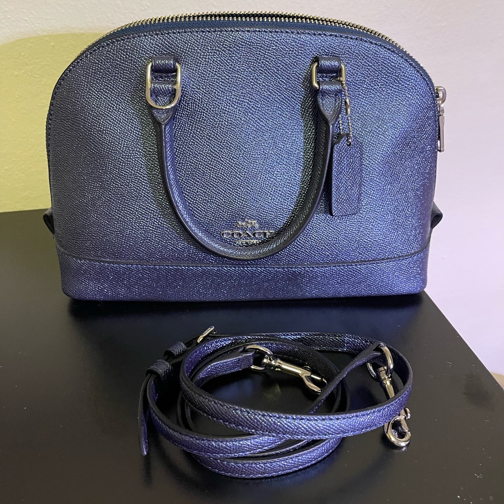 Blue Coach Purse